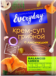 Крем-суп EVERYDAY грибной с лисичками и пшеничными сухариками 25г